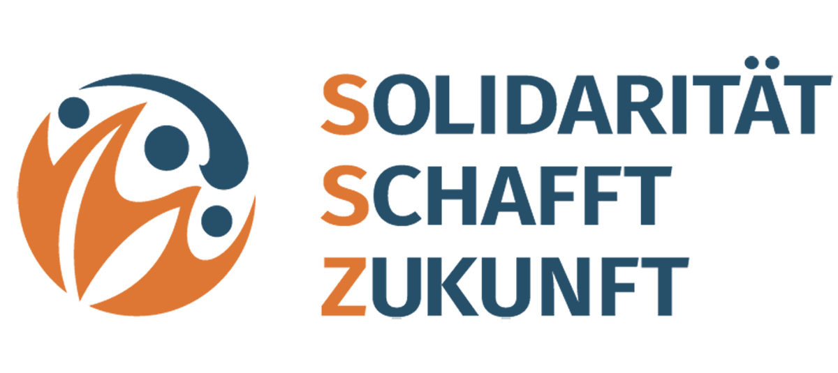 Logo - Solidarität schafft Zukunft groß